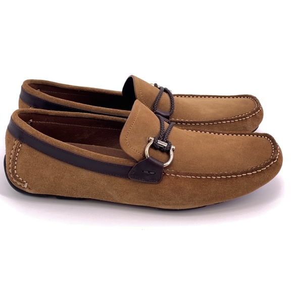 ⚡️SOLD! SALVATORE FERRAGAMO Brown Sahara Moccasins - Picture 7 of 8